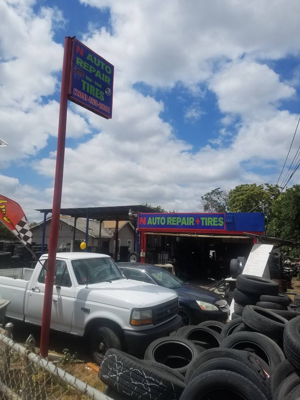 N Auto Repair + Tires and Small Engine Repair (NEW & USED TIRE) | 3403 E Main St, Stockton, CA 95205, USA | Phone: (209) 463-8881