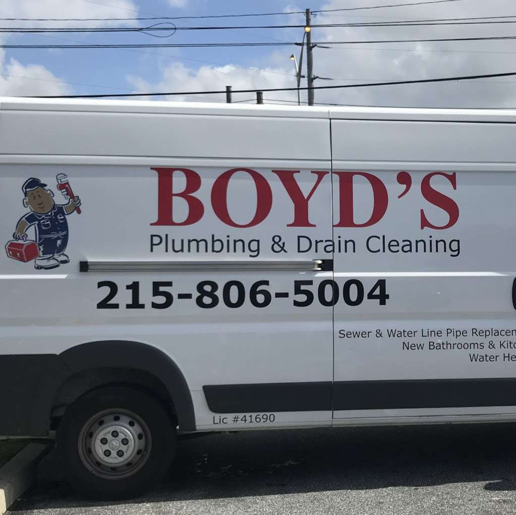 Boyds Plumbing and Drain Cleaning | 8500 Lindbergh Blvd #2109, Philadelphia, PA 19153, USA | Phone: (215) 806-5004