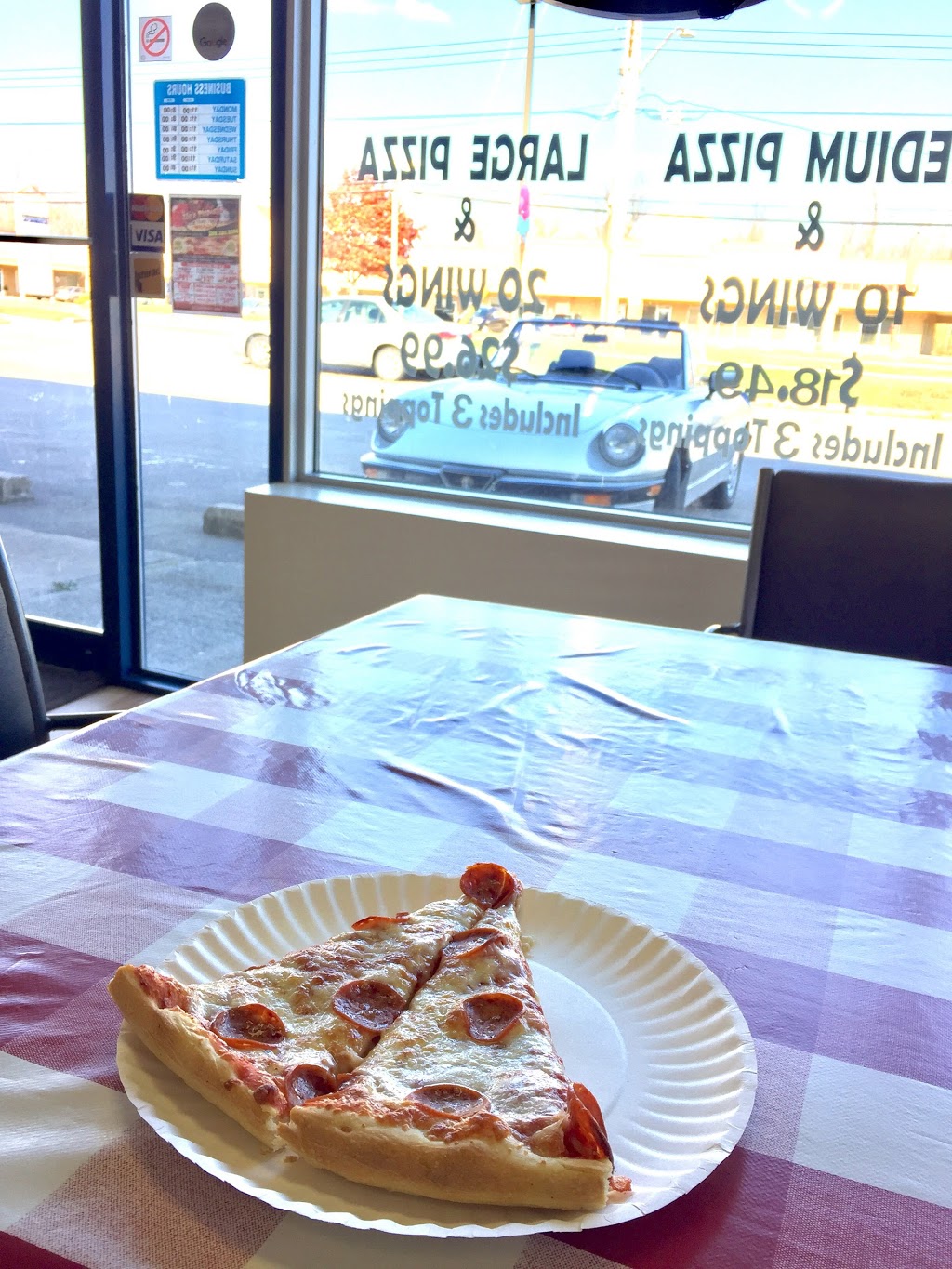 Zias Pizzeria | 1243 Garrison Rd, Fort Erie, ON L2A 1P2, Canada | Phone: (289) 320-8304