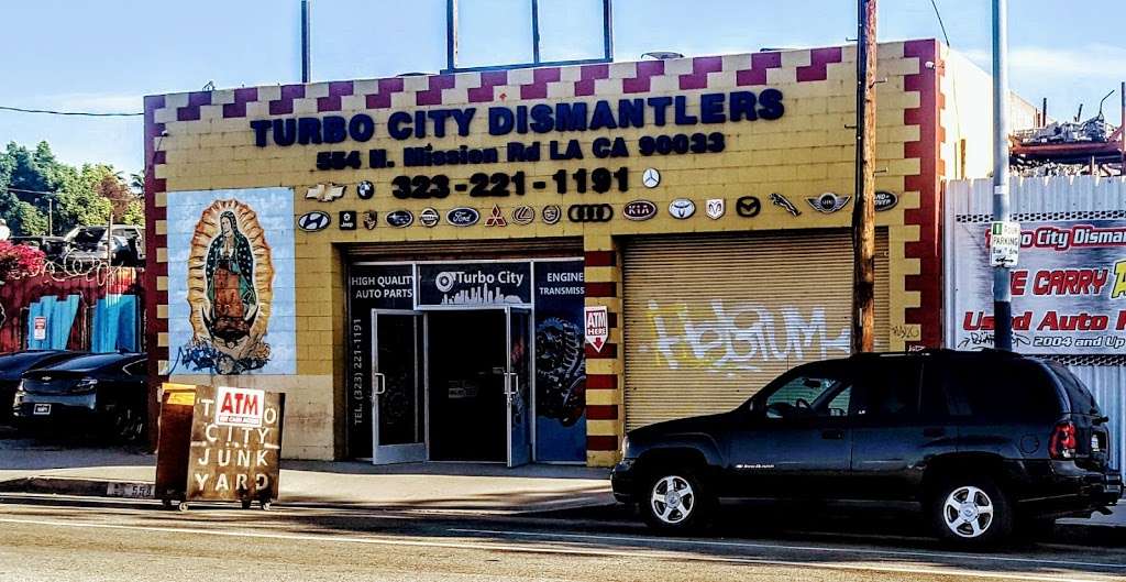 Turbo City Dismantlers | 554 N Mission Rd, Los Angeles, CA 90033, USA | Phone: (323) 221-1191