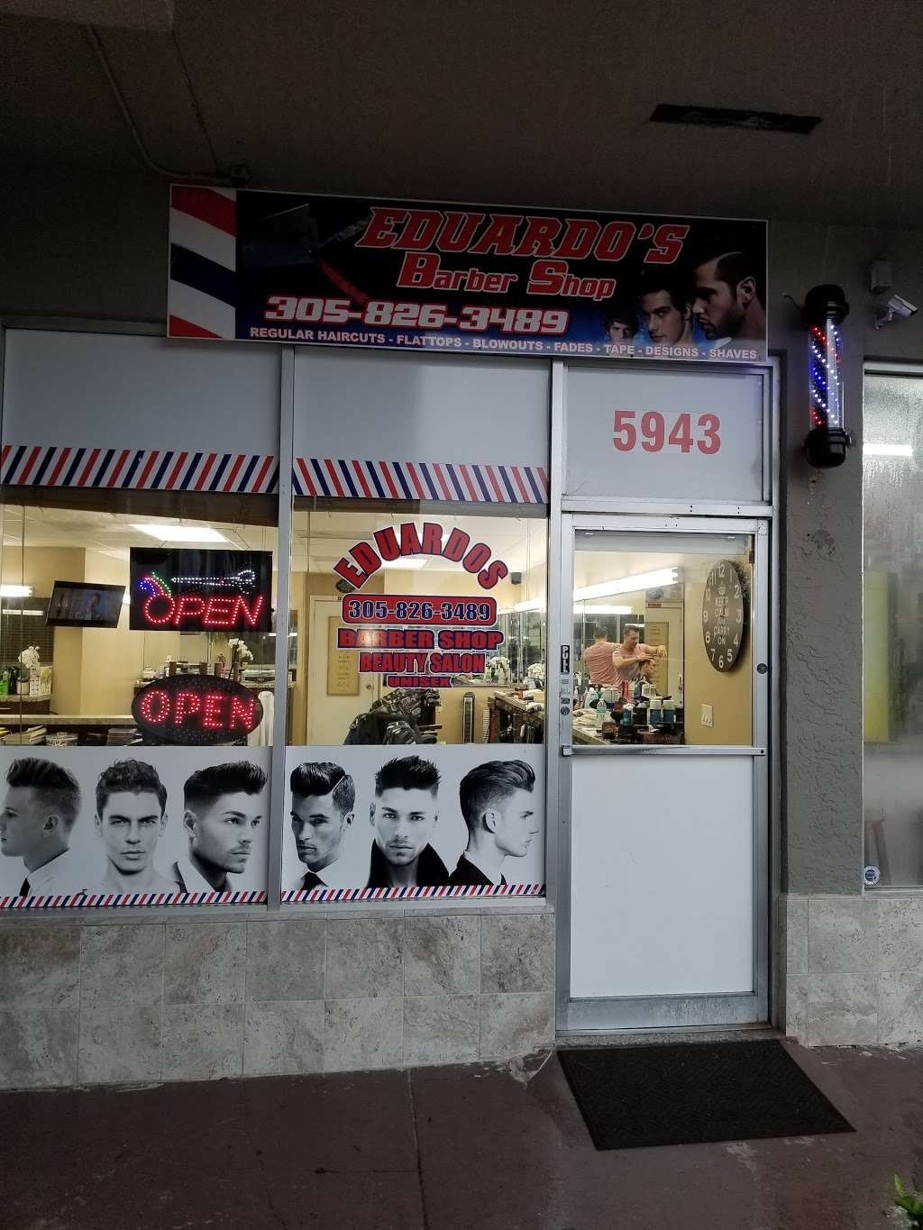 Eduardos Barberia-Peluqueria | 5943 W 16th Ave, Hialeah, FL 33012, USA | Phone: (305) 826-3489