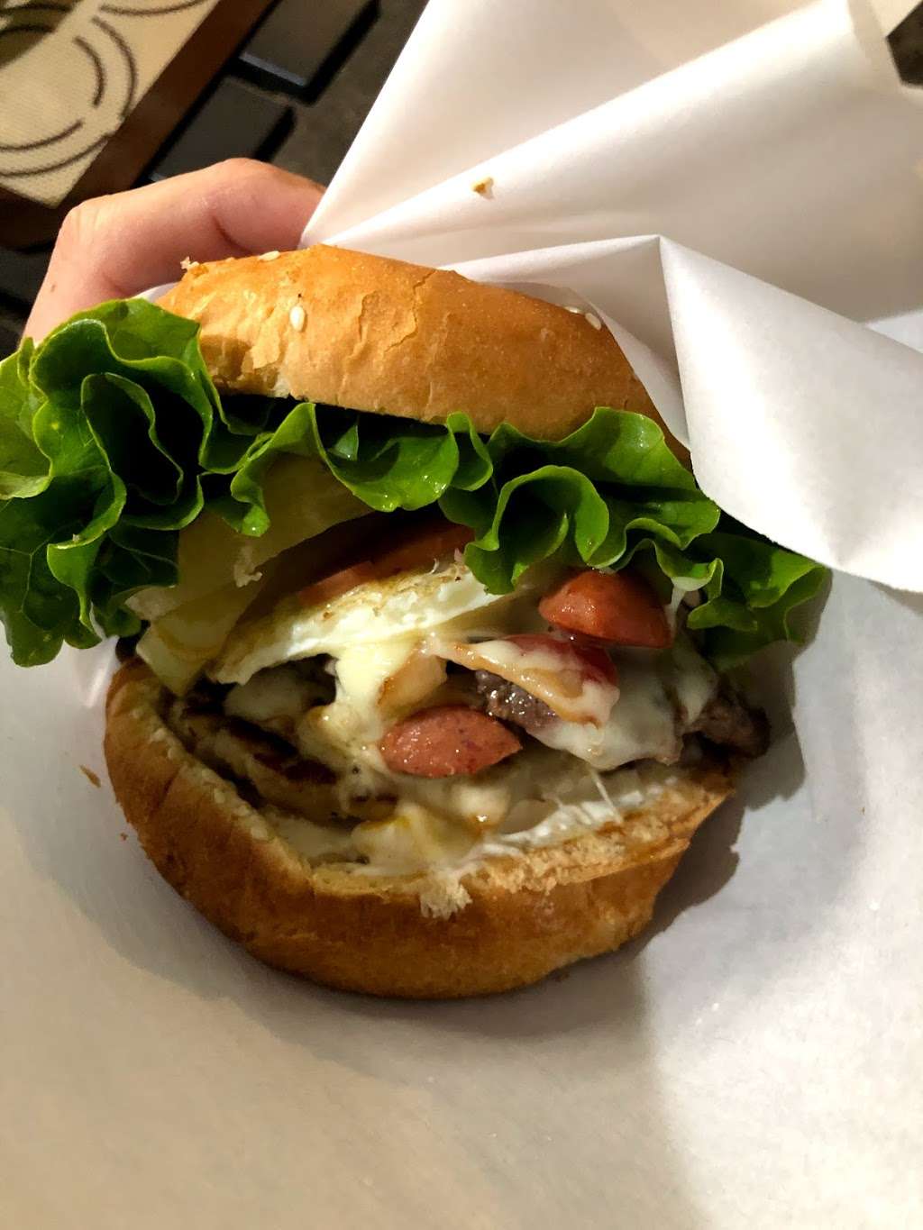 Junior Barbecue Burger | 2-98 Napoleon St, San Francisco, CA 94124 | Phone: (650) 271-2479