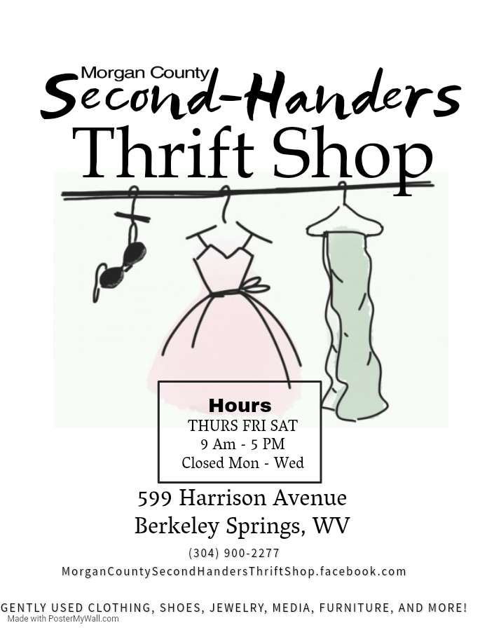 Morgan County Second-Handers Thrift Shop | 599 Harrison Ave, Berkeley Springs, WV 25411, USA