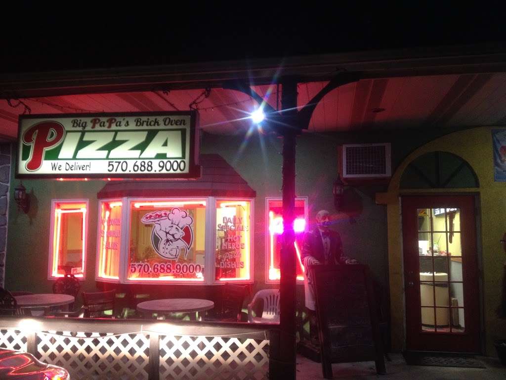Big PaPas Brick Oven Pizza | 2497 PA-611, Scotrun, PA 18355, USA | Phone: (570) 688-9000