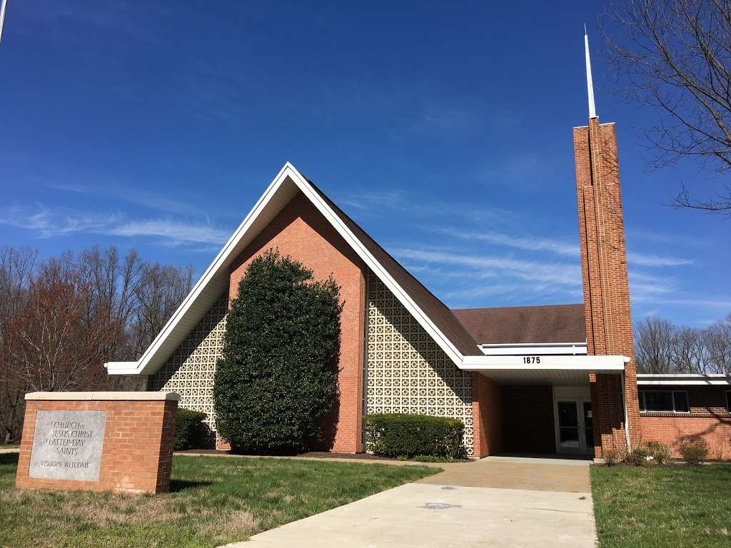 The Church of Jesus Christ of Latter-day Saints | 1875 Ritchie Hwy, Annapolis, MD 21401, USA | Phone: (410) 757-4173