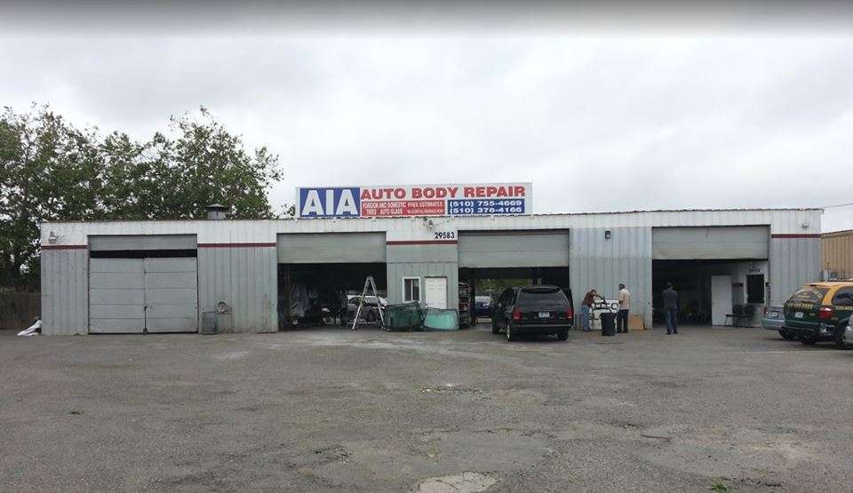 AIA Auto Body Repair | 29583 Ruus Rd, Hayward, CA 94544, USA | Phone: (510) 264-0647