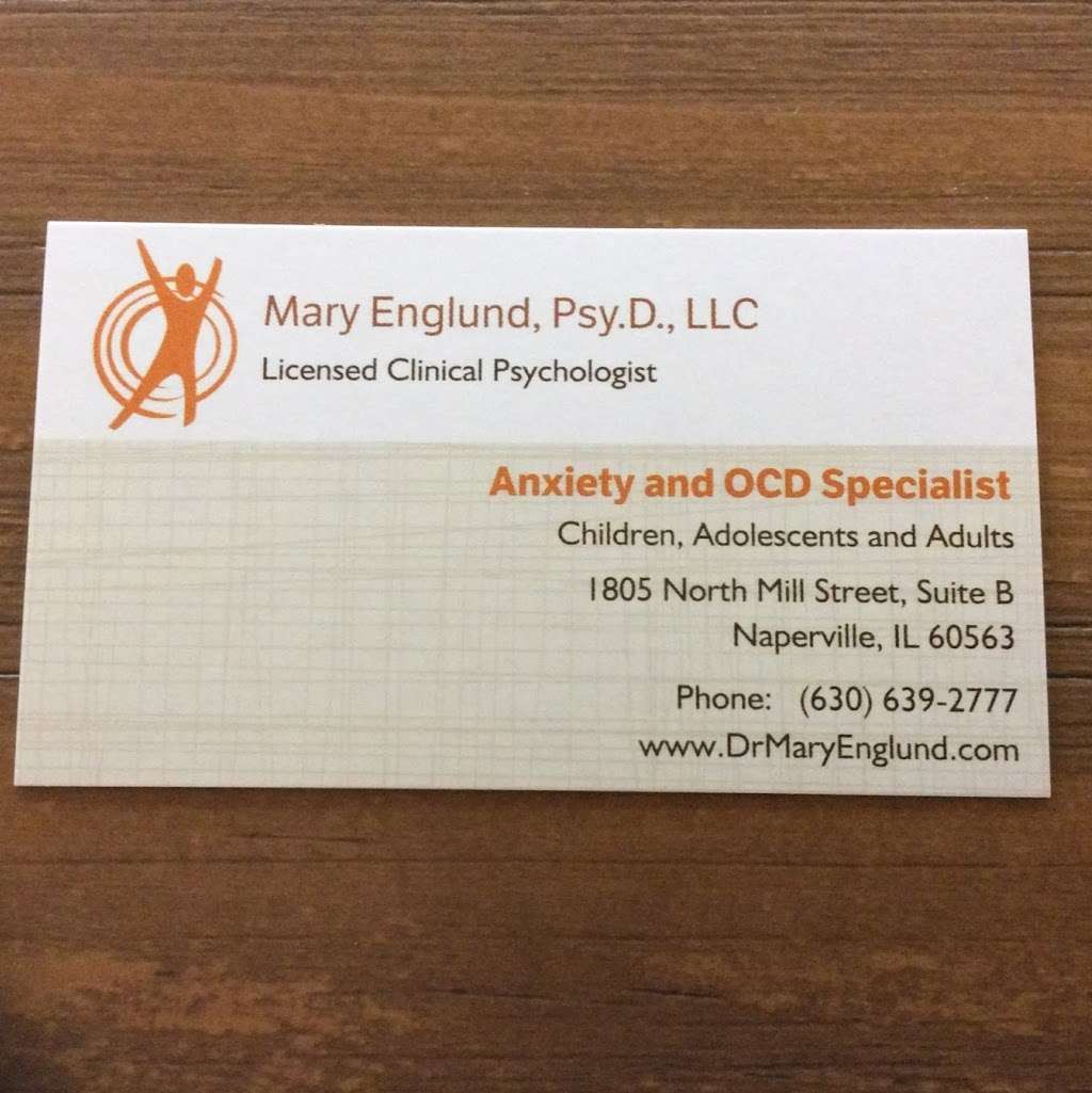 Mary Englund Psyd LLC | 1805 N Mill St suite b, Naperville, IL 60563, USA | Phone: (630) 639-2777