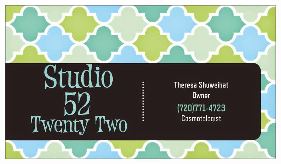 Studio 52 Twenty Two | 5222 Ridgewood Dr, Johnstown, CO 80534, USA | Phone: (720) 771-4723