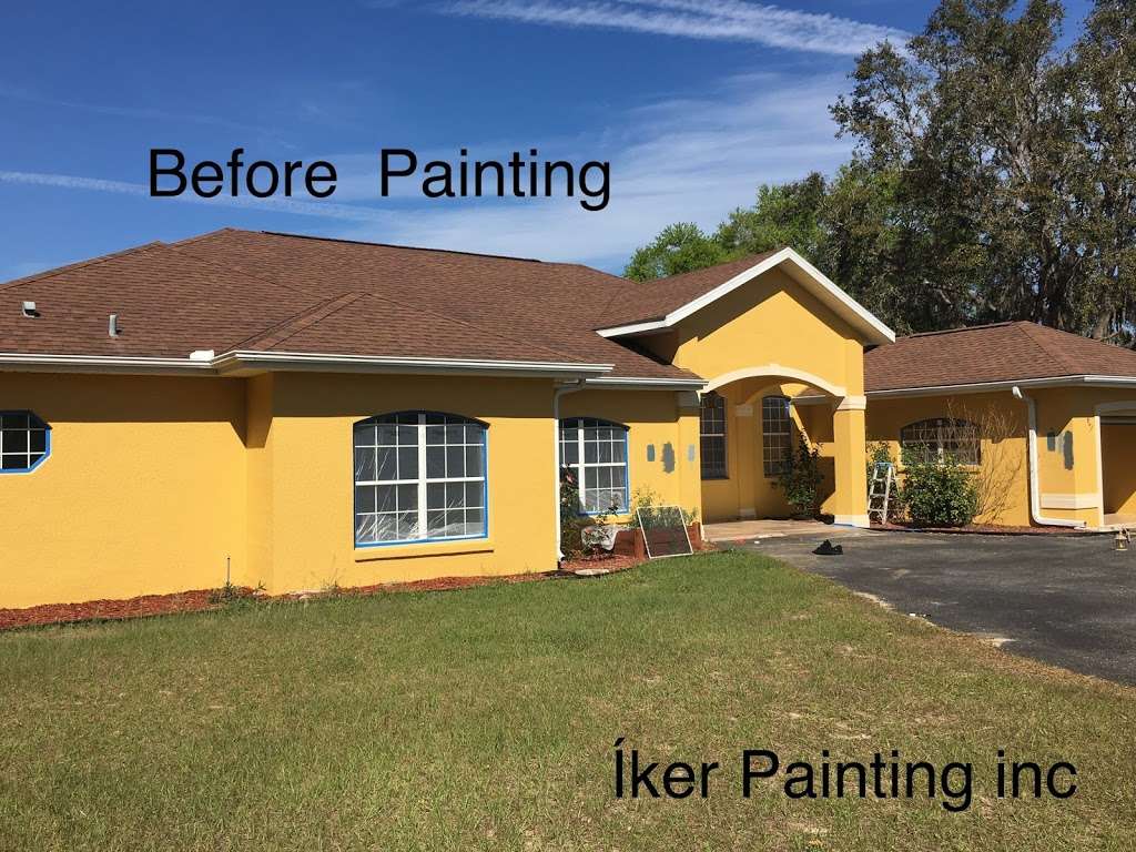 Íker Painting inc | 36643 Cedar St, Fruitland Park, FL 34731, USA | Phone: (352) 348-0398