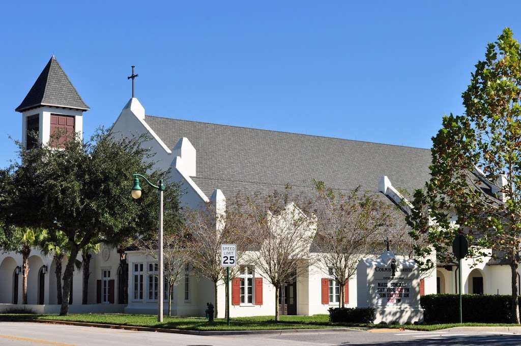 Corpus Christi Catholic Church | 1050 Celebration Ave, Celebration, FL 34747, USA | Phone: (321) 939-1491