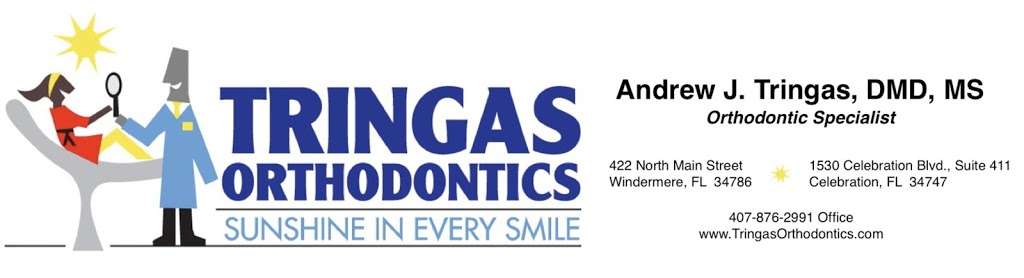 Tringas Orthodontics | 5165, 1530 Celebration Blvd #411, Celebration, FL 34747, USA | Phone: (407) 876-2991