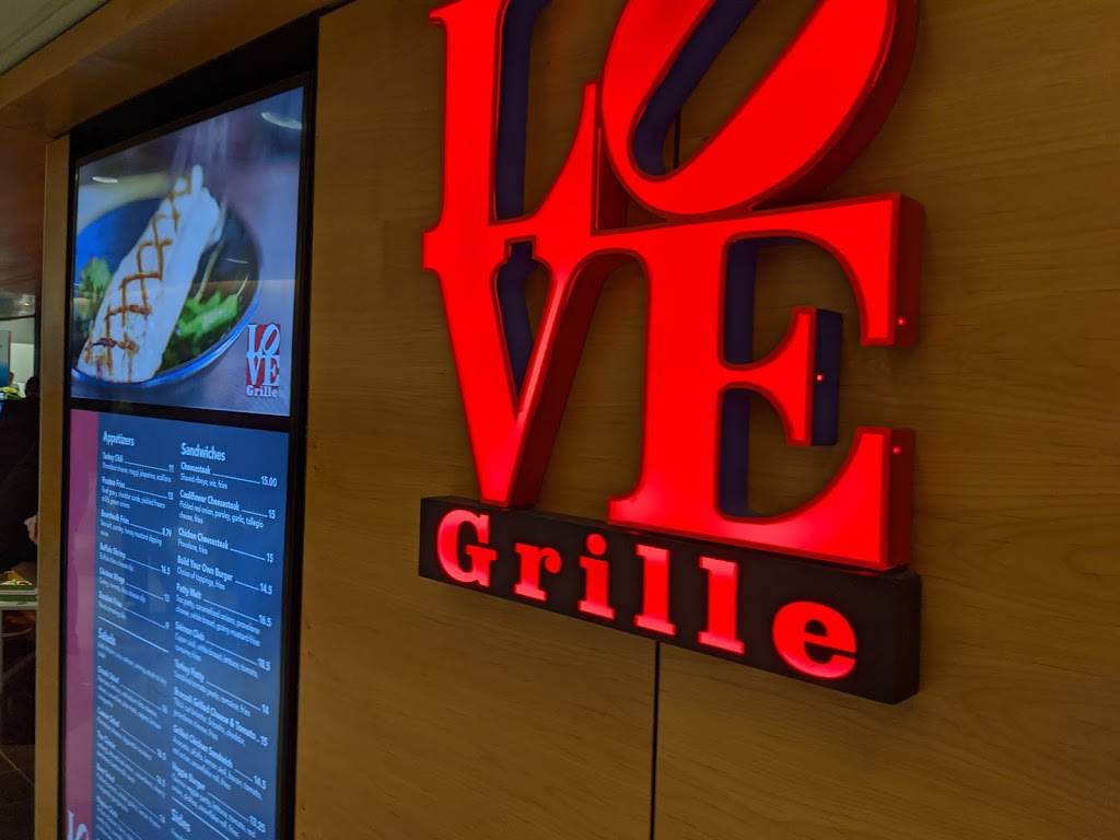 LOVE Grille | 8500 Essington Avenue, Philadelphia International Airport, Terminal B, Upper Level, Philadelphia, PA 19153, USA | Phone: (267) 684-5003