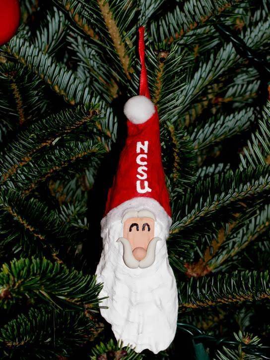 Oyster Shell Santa Ornaments | 706 Kimbrough St, Raleigh, NC 27608, USA | Phone: (919) 523-6349