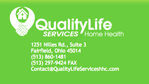 Quality Life Services Home Health | 1251 Nilles Rd #3, Fairfield, OH 45014, USA | Phone: (513) 860-1481