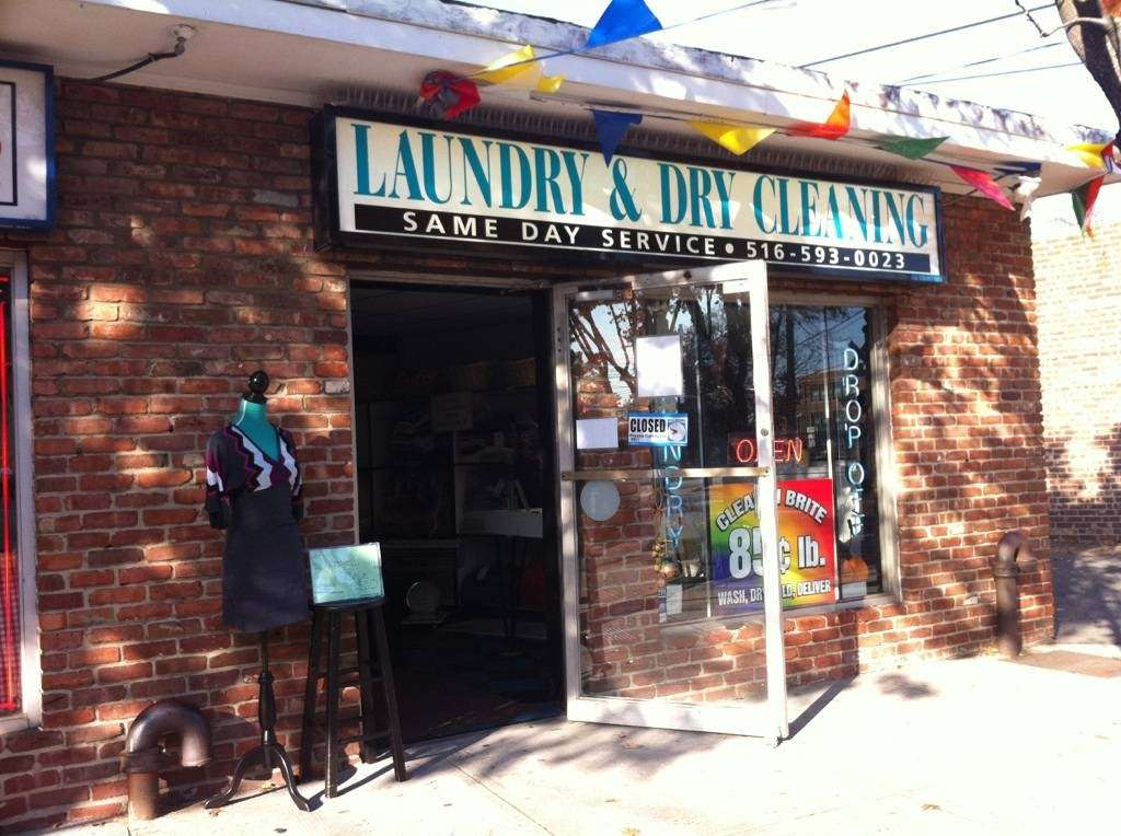 CLEAN N BRITE LAUNDRY | 10 Centre Ave, East Rockaway, NY 11518, USA | Phone: (516) 593-0023