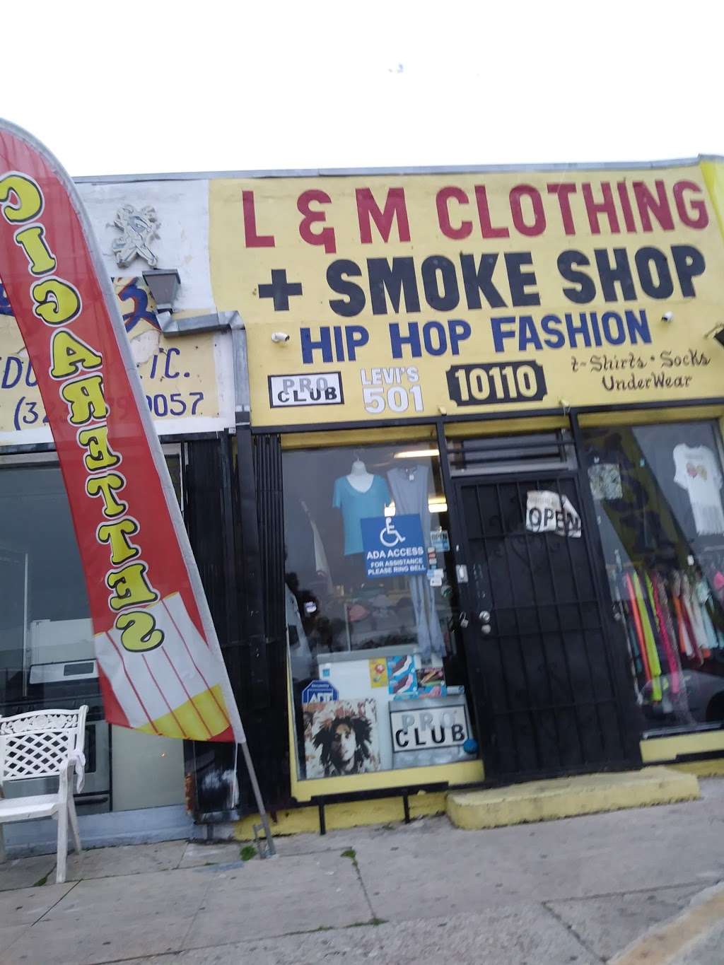 L & M Clothing and Smoke Shop | 10110 S Vermont Ave, Los Angeles, CA 90044