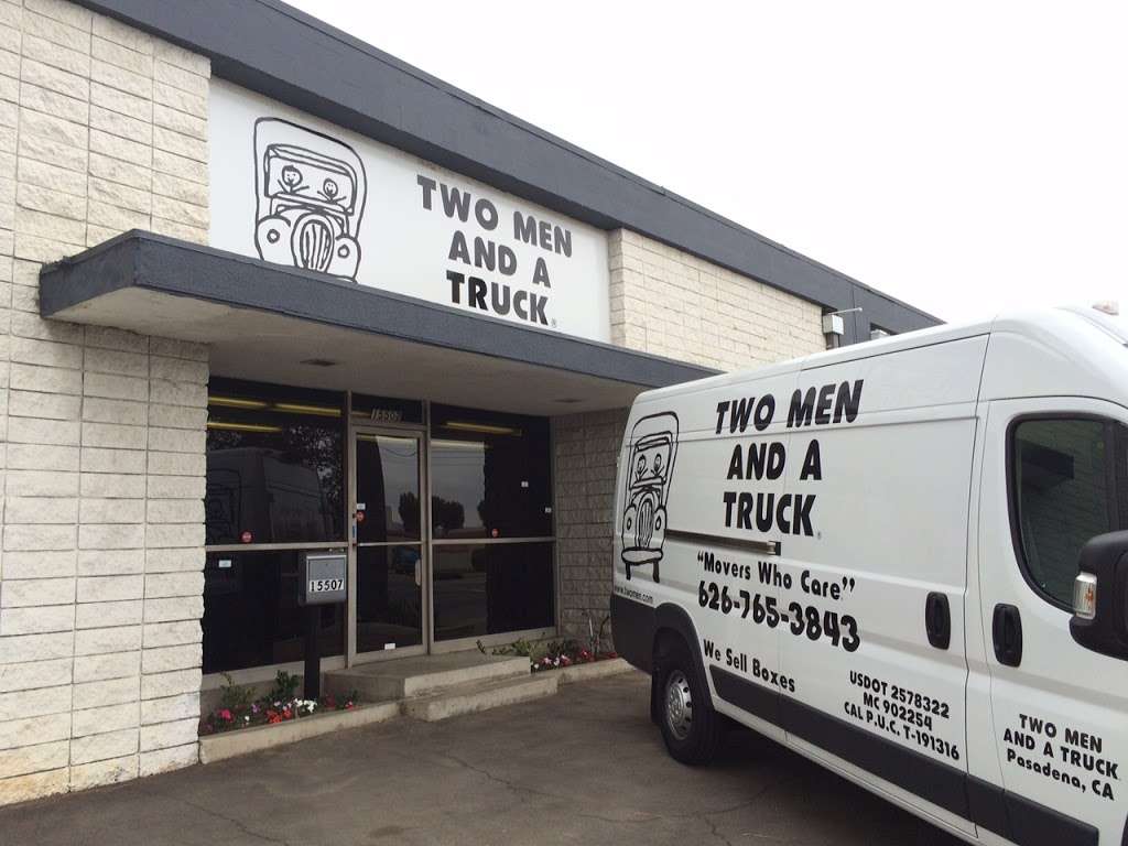 Two Men and a Truck Moving | 2399 Miguel Miranda Ave, Irwindale, CA 91010, USA | Phone: (626) 808-4296