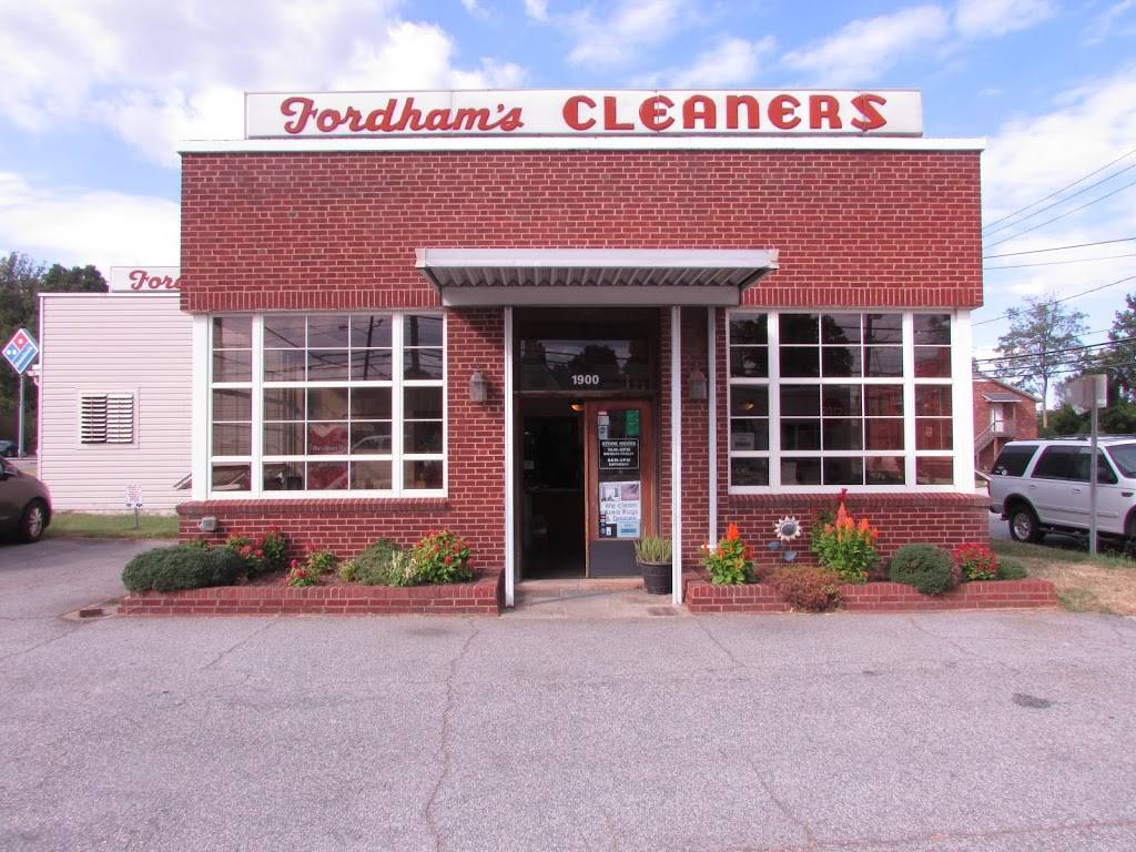 Fordhams Cleaners | 1900 Spring Garden St, Greensboro, NC 27403, USA | Phone: (336) 273-7588