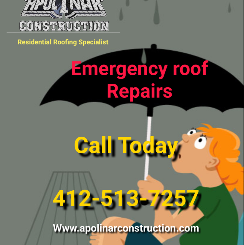 Apolinar Roofing | 1111 Marlane Dr, Pittsburgh, PA 15227 | Phone: (412) 513-7257