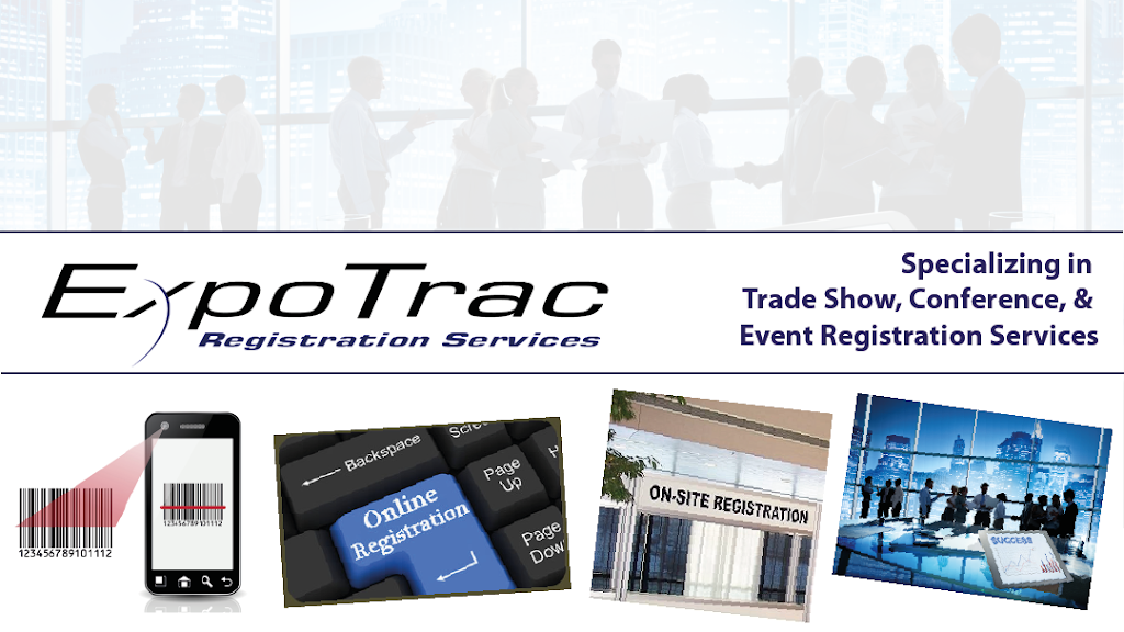 ExpoTrac Registration Services | 1296 Park East Drive, Woonsocket, RI 02895, USA | Phone: (401) 766-4142