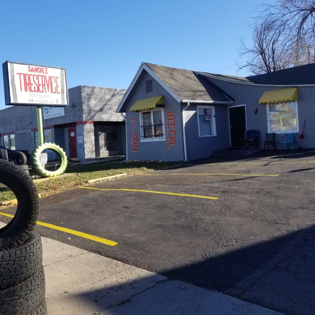 Sanchez tire service | 1550 W Alameda Ave, Denver, CO 80223 | Phone: (720) 585-9913