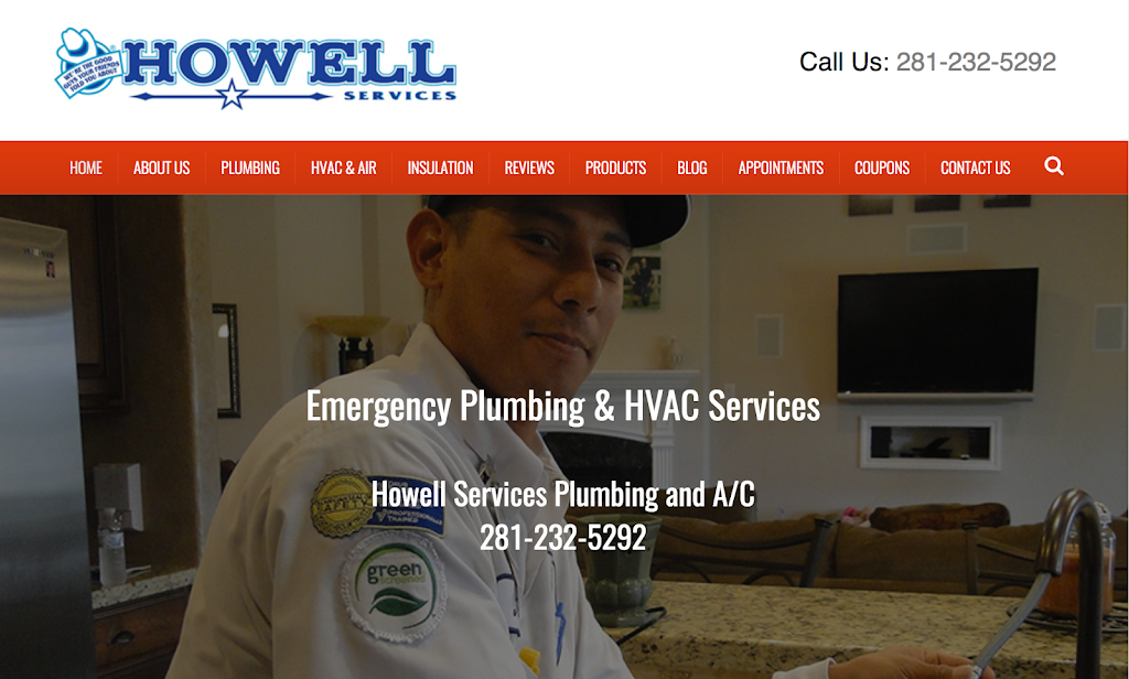 Howell Plumbing & HVAC | 4709 Highway 36 S Ste 30, Rosenberg, TX 77471 | Phone: (281) 232-5292