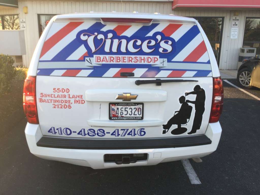 Vinces Barber Shop | 5500 Sinclair Ln, Baltimore, MD 21206, USA | Phone: (410) 488-4746