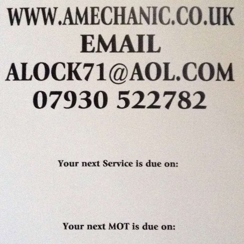 A M L MOBILE MECHANIC | Woodvale, Gorsewood Road, HARTLEY DA3 7DH, UK | Phone: 07930 522782