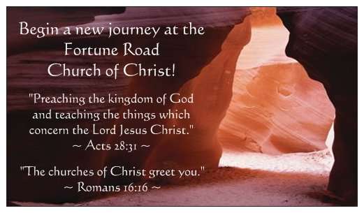 Fortune Road Church of Christ | 2431 Fortune Rd, Kissimmee, FL 34744, USA | Phone: (407) 348-0300