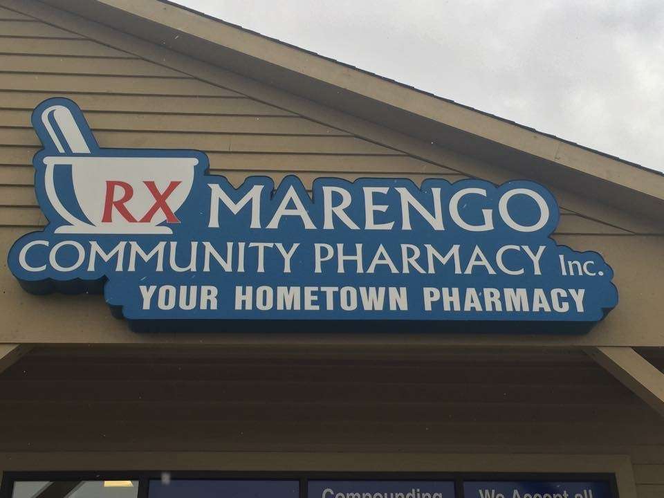 Marengo Community Pharmacy Inc | 308 S State St, Marengo, IL 60152 | Phone: (815) 568-7866