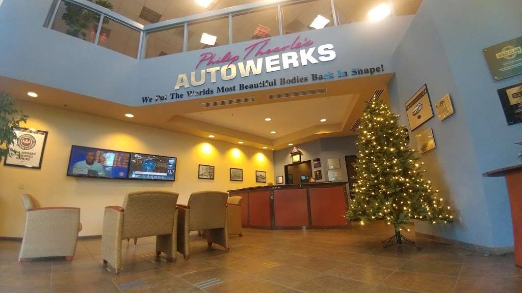 Philip Thearles Autowerks Collision Center | 8809 Mission Gorge Rd, Santee, CA 92071, USA | Phone: (619) 449-0111