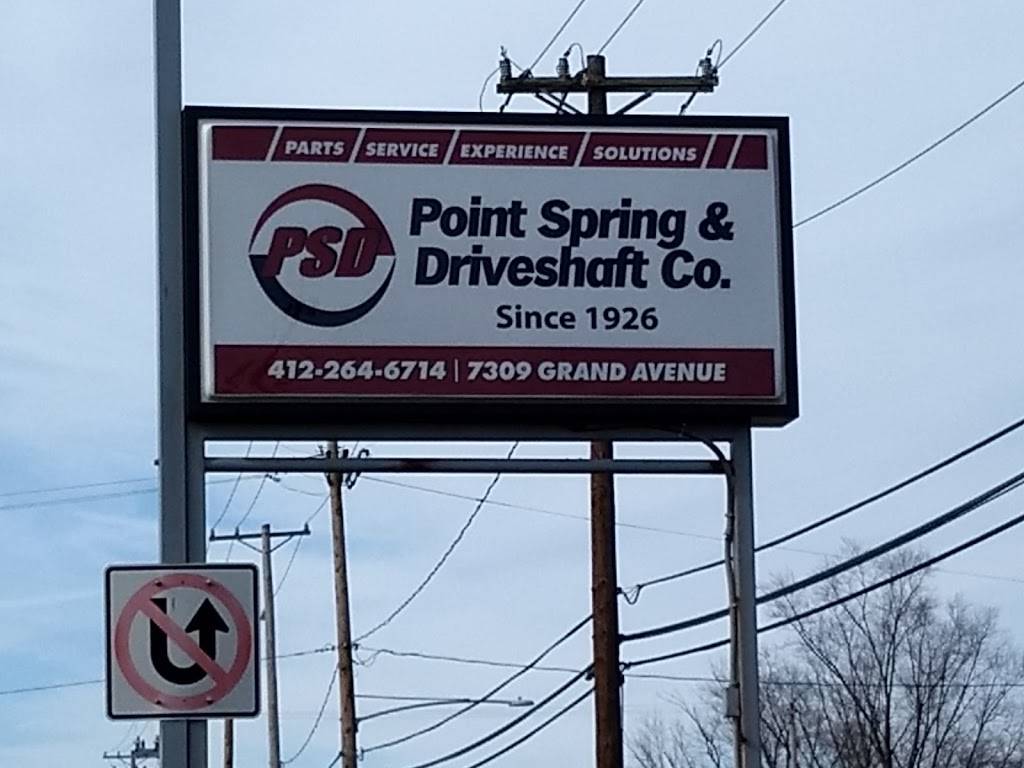 Point Spring & Driveshaft Co. | 7309 Grand Ave, Pittsburgh, PA 15225 | Phone: (412) 264-6714