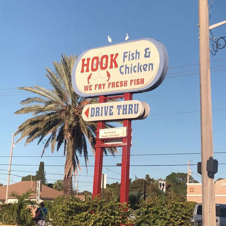 Hooks fish and chicken | 1001 Palm Beach Lakes Blvd, West Palm Beach, FL 33401, USA | Phone: (561) 835-9035