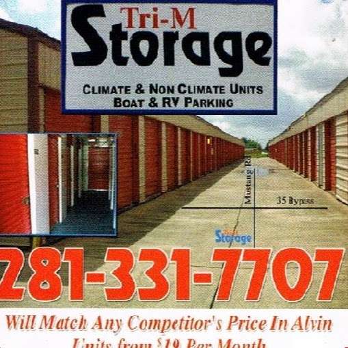 TRI-M STORAGE 2 Boat & RV / U-Haul Dealer | 4500 Mustang Rd, Alvin, TX 77511, USA | Phone: (281) 331-7707