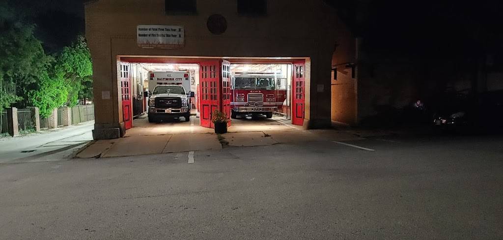 Baltimore Fire Station | 2 Upland Rd, Baltimore, MD 21210, USA | Phone: (410) 396-6244