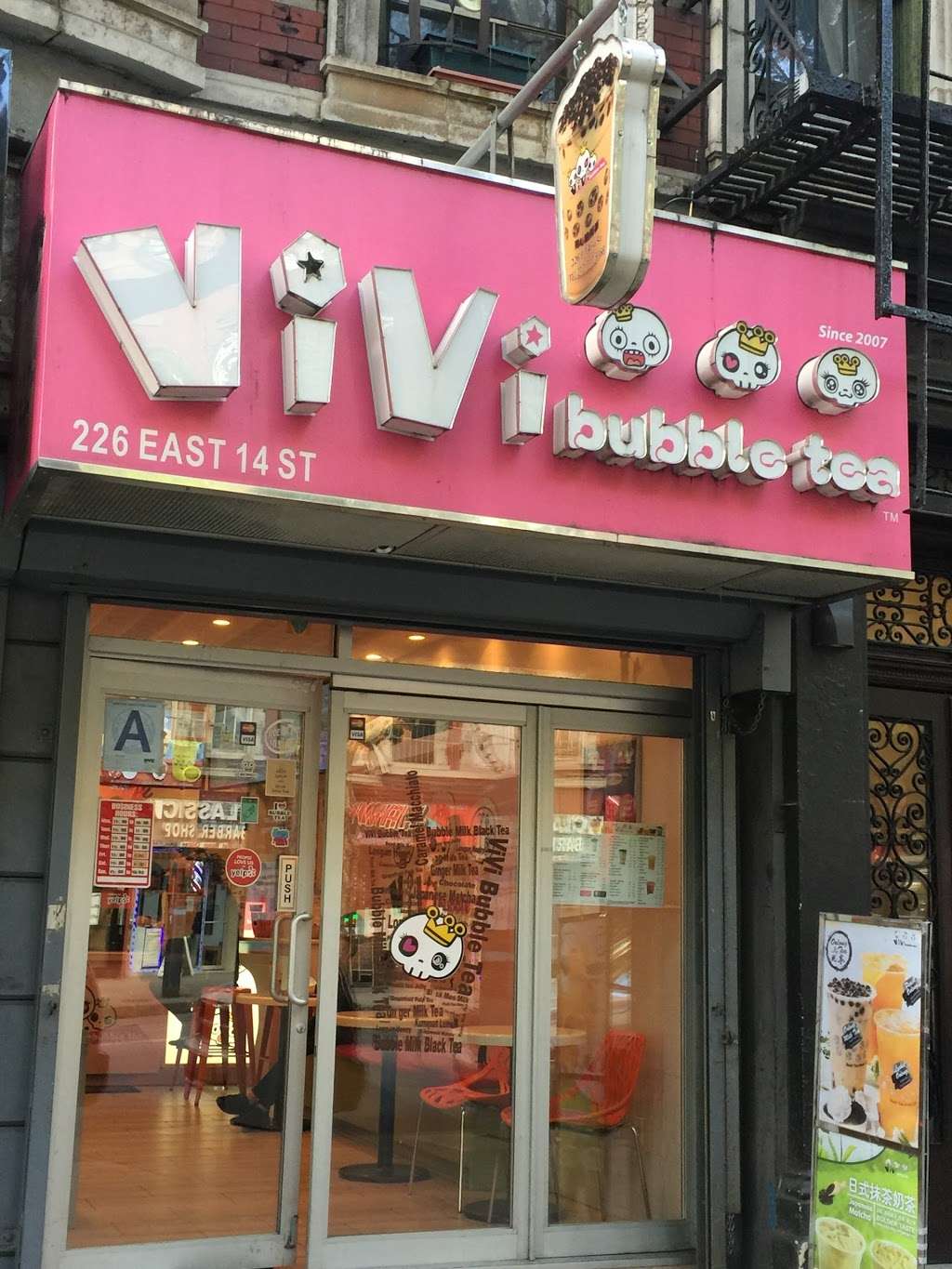Vivi Bubble Tea | 226 E 14th St, New York, NY 10003, USA | Phone: (212) 777-8988