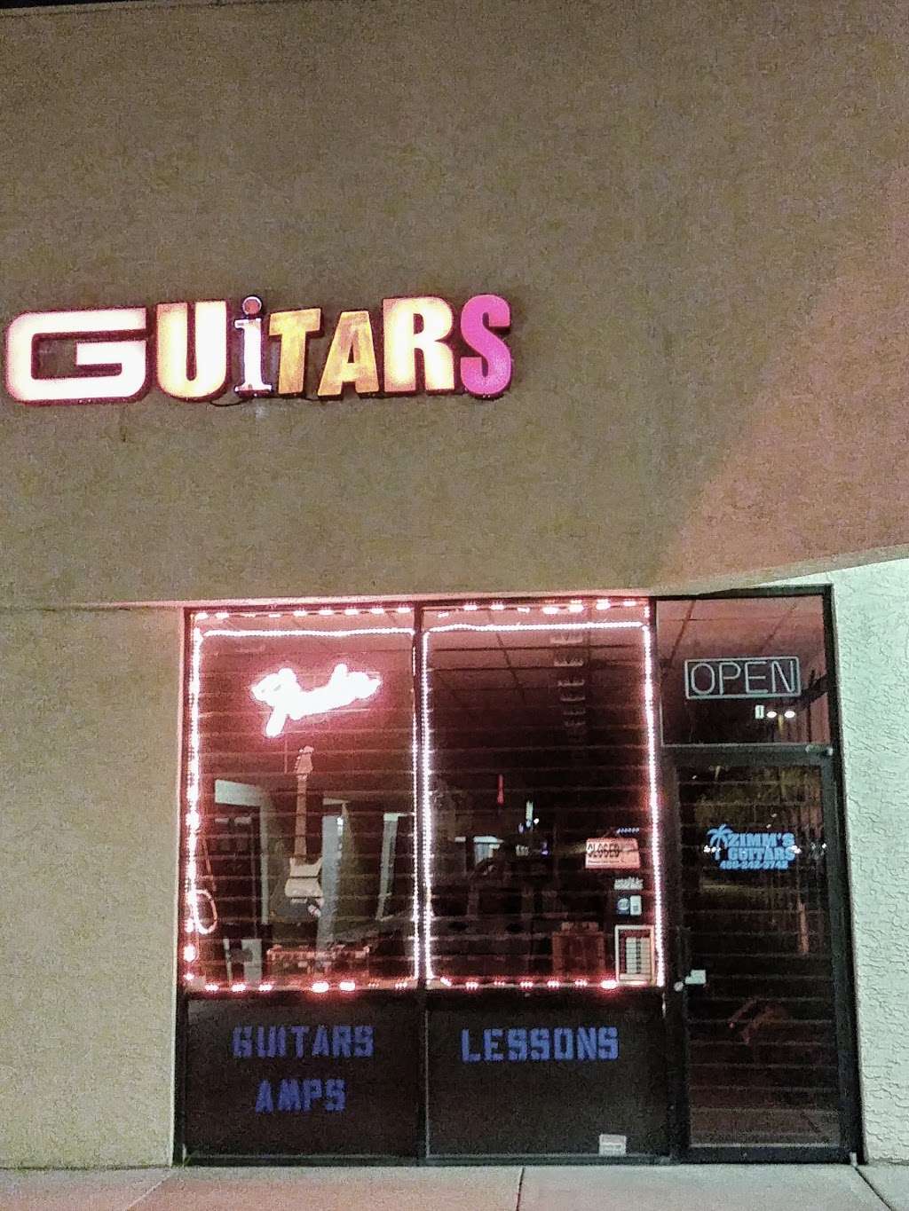 Zimms Guitars | 2121 W Guadalupe Rd #1, Mesa, AZ 85202, USA | Phone: (480) 242-3742