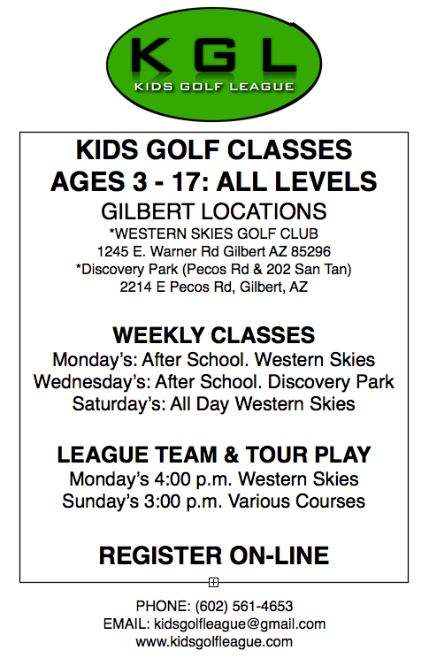 Outback Golf Academy Golf Lessons | 740 S Cooper Rd, Gilbert, AZ 85233, USA | Phone: (602) 561-4653
