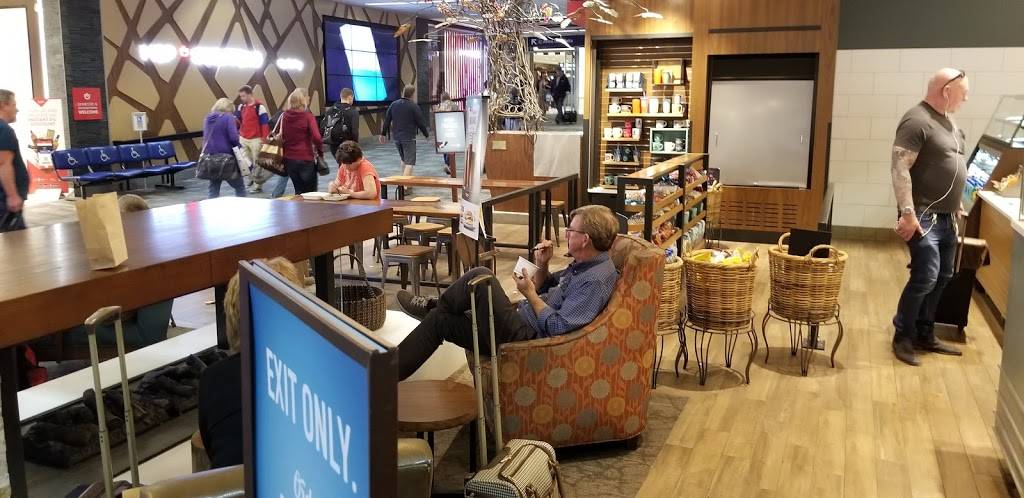 Caribou Coffee | 4300 Glumack Drive F Concourse - F-2139, St Paul, MN 55111, USA | Phone: (612) 727-1750