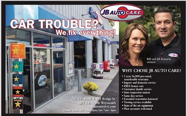 JB Auto CARE | 291 Bridge St, Weymouth, MA 02191, USA | Phone: (781) 331-6068