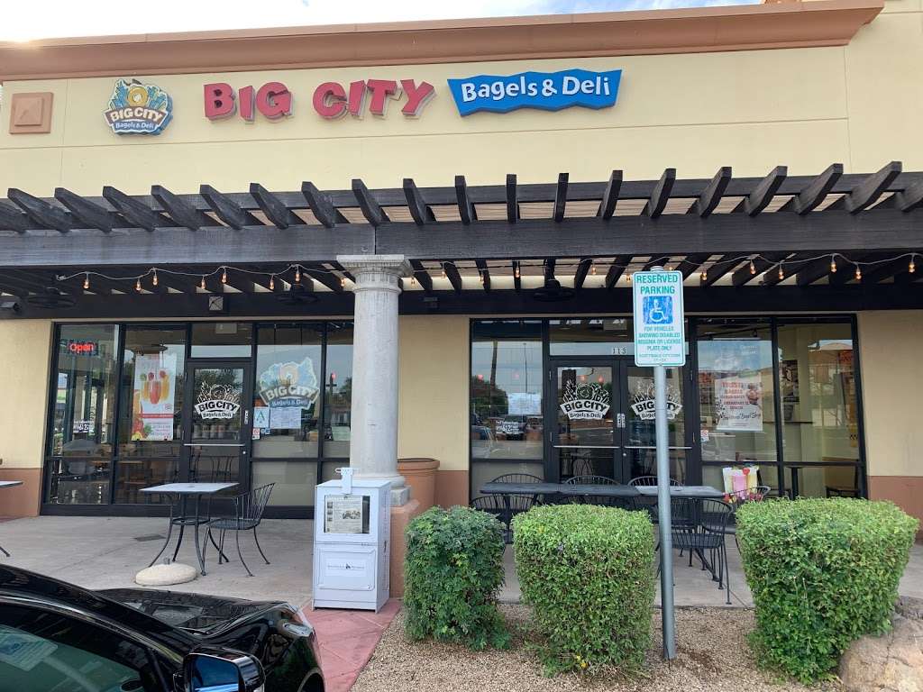 Big City Bagels & Deli | 15681 N Hayden Rd E-1, Scottsdale, AZ 85260, USA | Phone: (480) 991-2212