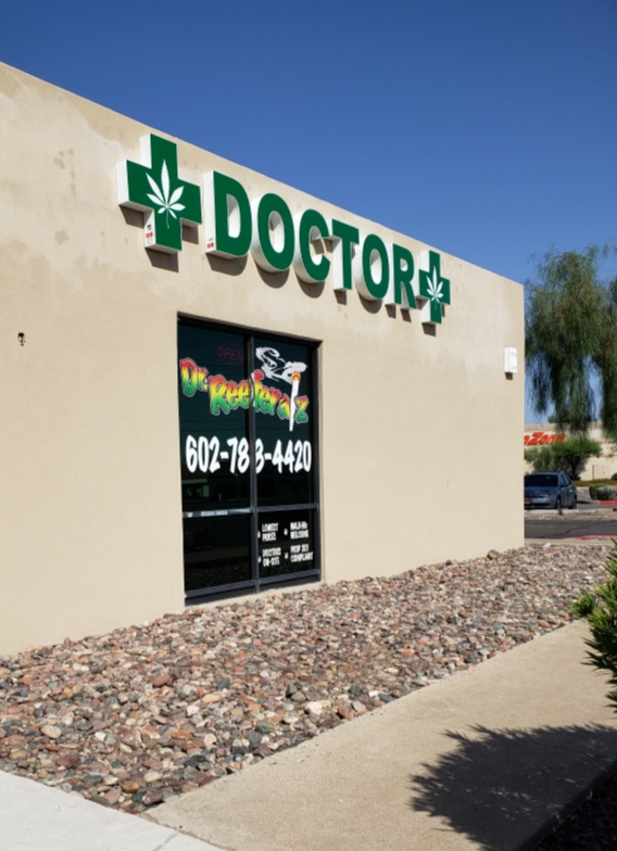 Dr. Reeferalz Medical Marijuana Evaluation Center | 12202 N Cave Creek Rd #1, Phoenix, AZ 85022, USA | Phone: (602) 788-4420
