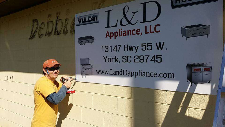 L&D Appliance | 13147 State Hwy 55, York, SC 29745, USA | Phone: (828) 527-2241