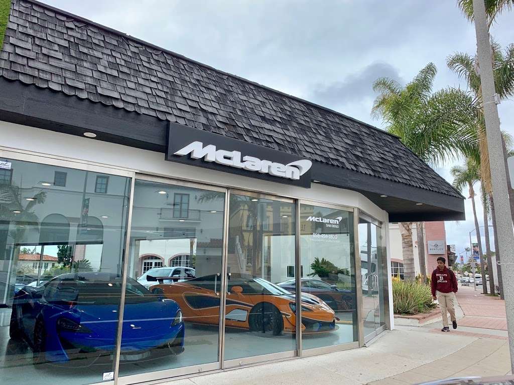 McLaren San Diego | 7440 La Jolla Blvd, La Jolla, CA 92037 | Phone: (855) 854-2434