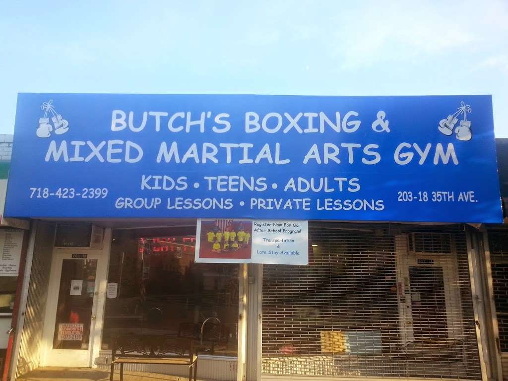 Butchs Boxing & MMA | 203-18 35th Ave, Bayside, NY 11361, USA | Phone: (646) 421-9749