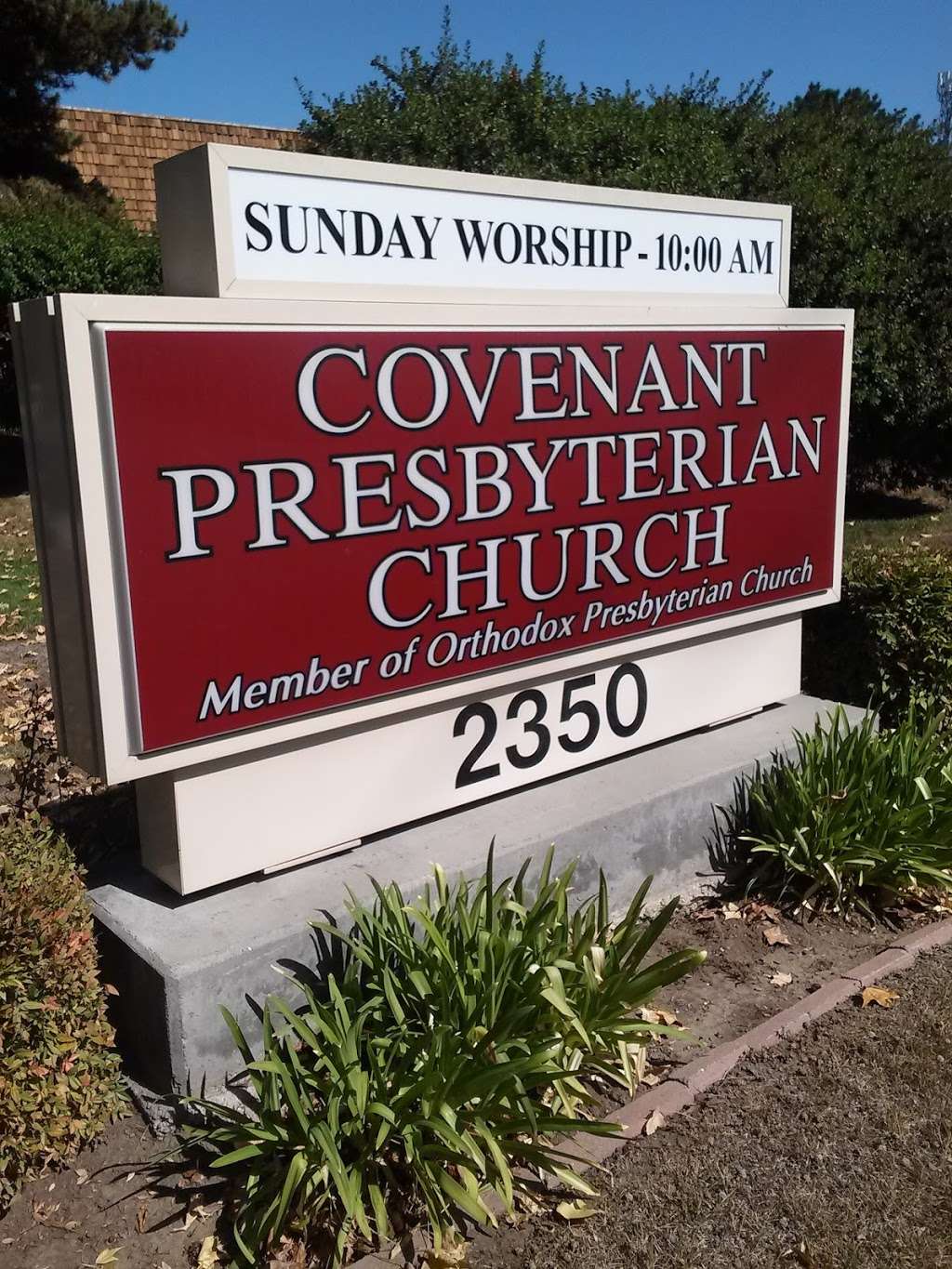 Covenant Orthodox Presbyterian Church | 2350 Leigh Ave, San Jose, CA 95124, USA | Phone: (408) 377-2350