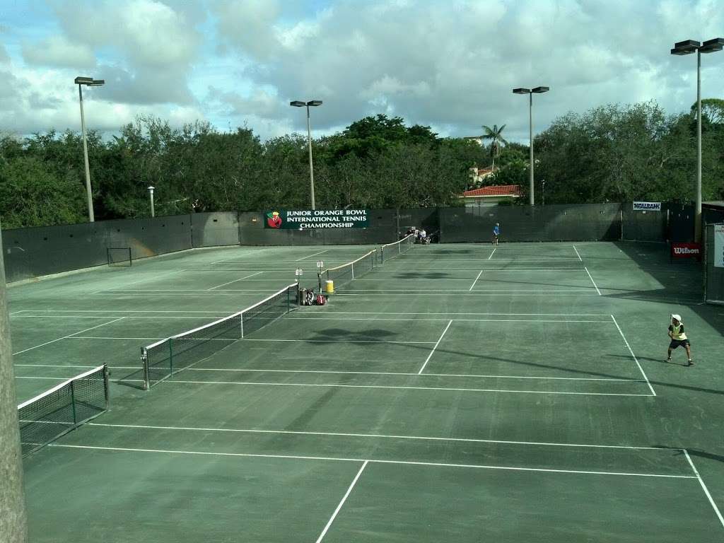 Salvadore Park Tennis Center | 1120 Andalusia Ave, Coral Gables, FL 33134, USA | Phone: (305) 460-5333