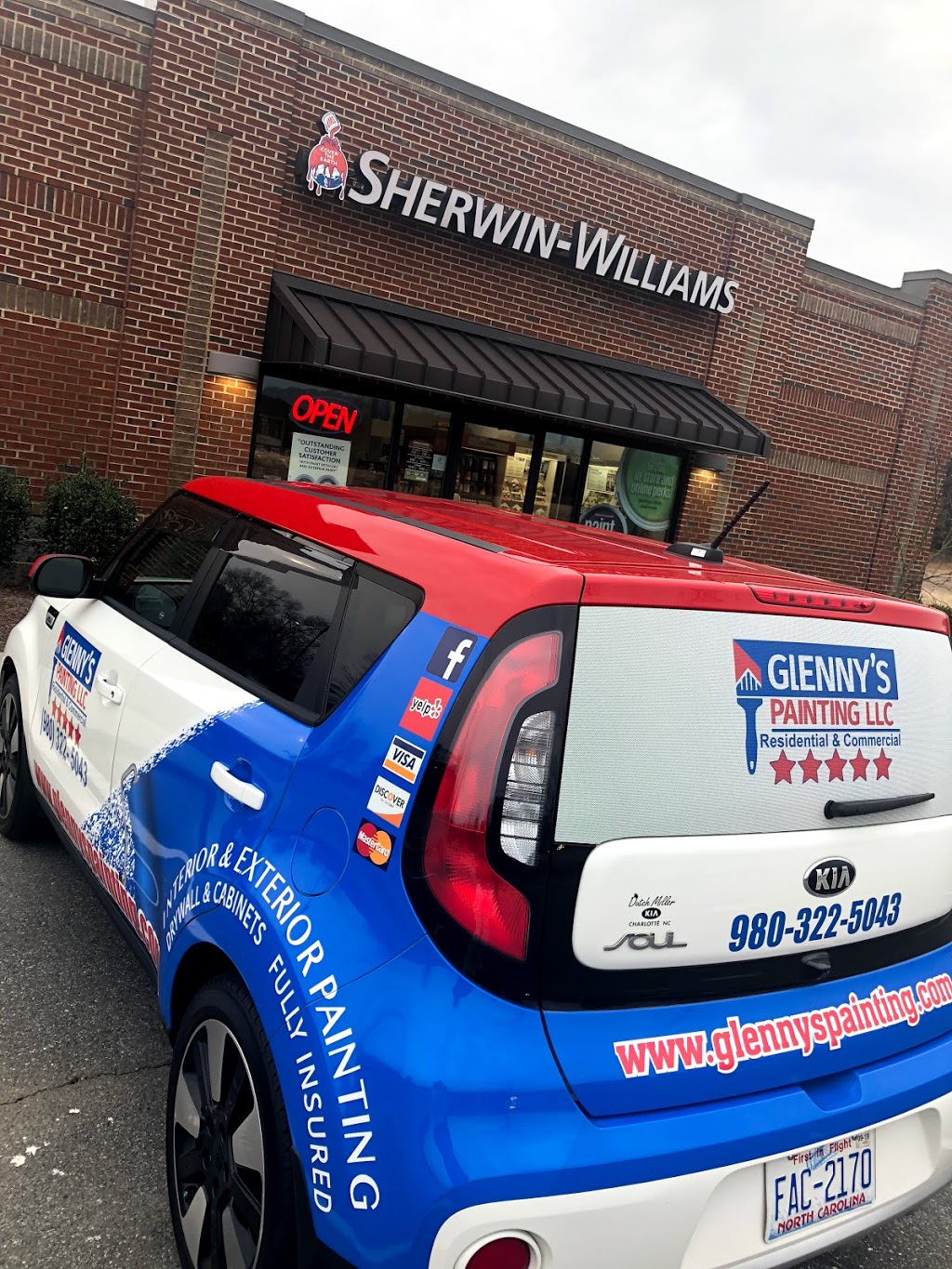 Sherwin-Williams Paint Store | 2315 Coldwater Ridge Dr, Kannapolis, NC 28083, USA | Phone: (704) 794-6679