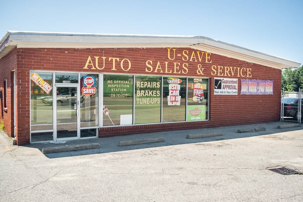 U-Save Auto Sales & Service | 3102 Randleman Rd, Greensboro, NC 27406, USA | Phone: (336) 370-6688