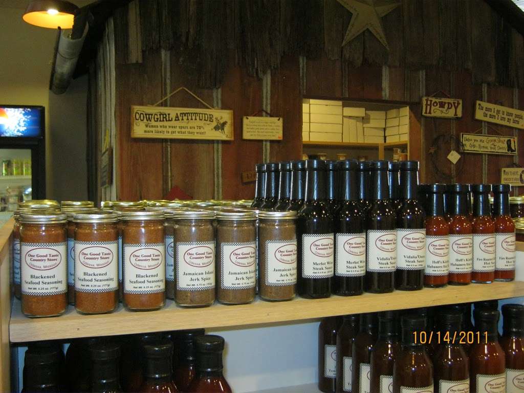 One Good Taste Country Store | 7089 Outer Rd, Odessa, MO 64076, USA | Phone: (816) 633-8720